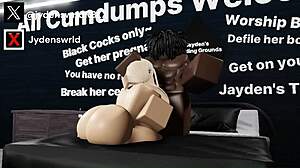 i can't believe two blonde girls got pounded by bbc in one wild day on roblox