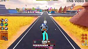 that cop gives a blowjob during roblox jailbreak gameplay