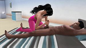 Mexican Chick Takes Massive Black Cock