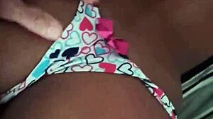 latina wife cheats with lover, gets creampied for cuckold husband