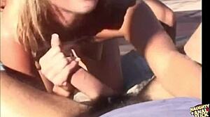 hey, this threesome's turning into a wild fivesome for our lucky blonde...