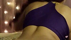 Hot young girl full of desire masturbates in fantasy