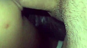 i put her on all fours and she gives me her cunt