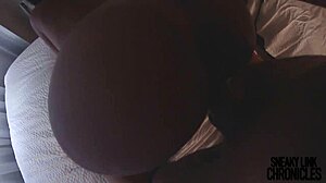 Slim Thick Redbone Nerd's Intense Sneaky Link Chronicles With Big Black Cock