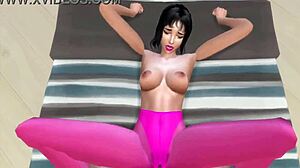 Mexican Chick Takes Massive Black Cock