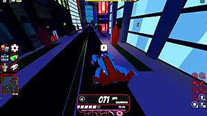 that cop gives a blowjob during roblox jailbreak gameplay