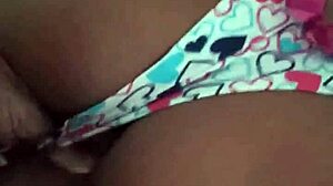 latina wife cheats with lover, gets creampied for cuckold husband