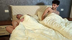 pov sharing bed with redhead girl she dares me to fuck her hard and cum on face