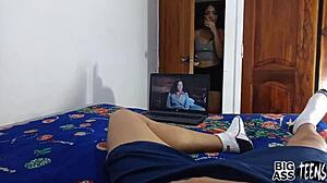 Stepfather Forces Stepdaughter To Fuck!