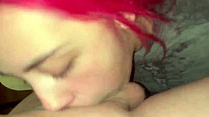 Hard sloppy throat fuck with deepthroat and ball licking!