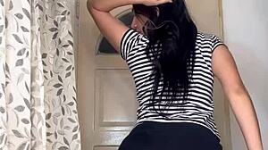 Joven Colegiala Chupando Verga y Follada Duro por Novio