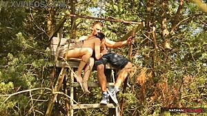 naomi woods feels excited for shaved audition blowjob