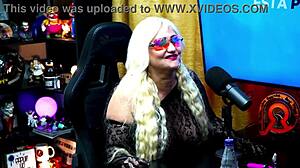 Andressa Sanchez moans from vibrator on nipple!