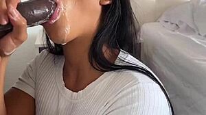 i really enjoy satisfying my desires with a huge meat dildo