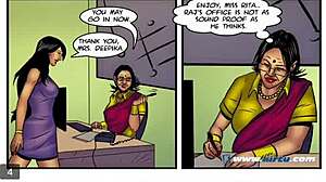 Miss Rita Gives Principal Blowjobs To End Scandal