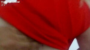 I love shameless milf's big tits and shaved pussy