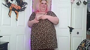 DESPERATE BBW ORGASMS IN SUN DRESS