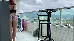 I Hired This Brazilian Maid With A Delicious Ass In Shorts