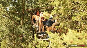 naomi woods feels excited for shaved audition blowjob