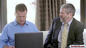 Astrid gets fucked with facial