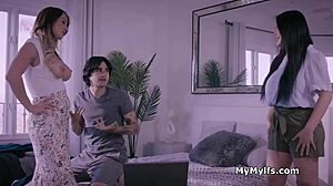 hey two busty milfs ready for oral free use fun