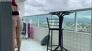 I Hired This Brazilian Maid With A Delicious Ass In Shorts