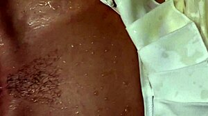 skinny platinum blonde enjoys spicy sex and pissing