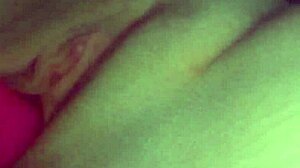 Tight Teen Amateur Plays with Dildo in Pussy