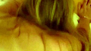 i'm fucking my friend while her husband waits outside with big tits and squirting