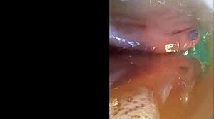 Amateur BBW MILF Teases with Wet Feet Fetish Today