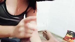 Pinay School Girl Feels Deep Emotion In Blowjob With Facial