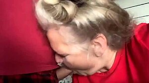 Hot mature milf hints at sucking her best friend's big cock