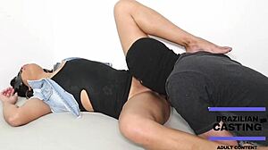 anonymous brazilian couples get wild in hardcore casting without condoms, showing big asses and monster cocks