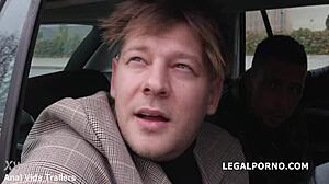 Can Sofi Smile handle three big white cocks?