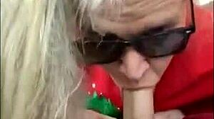 Hot mature milf hints at sucking her best friend's big cock