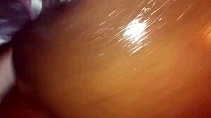 Ebony big ass bounces on monster black cock in intense session