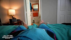 Stepmom vacation - her bikini made me horny so she helped me cum - aitsf240908 - scene 1of3 free