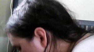 White Girl Deep Throats Interracial Cock Hard!