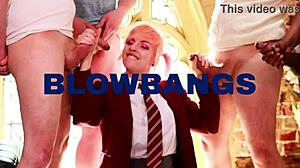 Gorgeous redhead makes herself cum with teasing striptease in lingerie