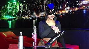 Brunette Babe Takes BBC In Tight Pussy