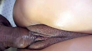 close-up fuck fills my pussy with semen