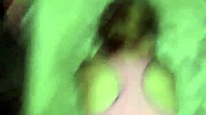 Pov Doggystyle With Blue Thong Open