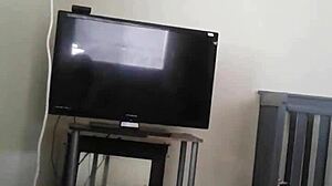 White Girl Deep Throats Interracial Cock Hard!