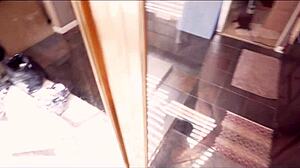 Showering With Best Friend's Mom Helena Price In Creampie Doggystyle