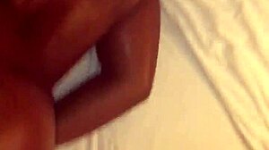 Ebony big ass bounces on monster black cock in intense session