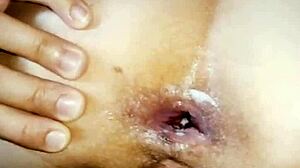 Nice milf amateur in homemade POV rough session