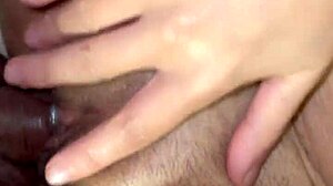 close-up fuck fills my pussy with semen