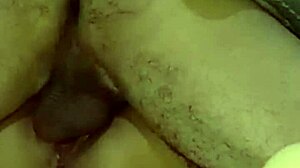 doggystyle from behind, close up on dirty ass and pussy