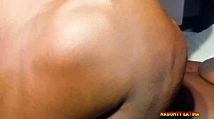 Is this thick latina slut riding big black cock?