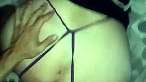 Pov Doggystyle With Blue Thong Open